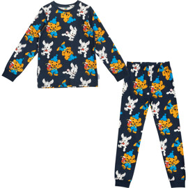 Bamse Pyjamas Duo Mblå 122-128 cl