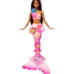 Barbie Docka - 30 cm - Blooming Magi Black Mermaid