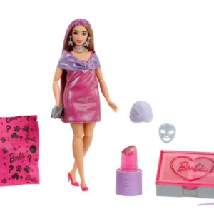 Barbie Glam Party Unboxed Rosa Modedocka