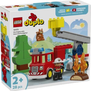 Brandbil med slang och brandman LEGO DUPLO Town (10473)