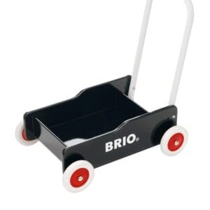 Brio Lära Gå Vagn, Svart