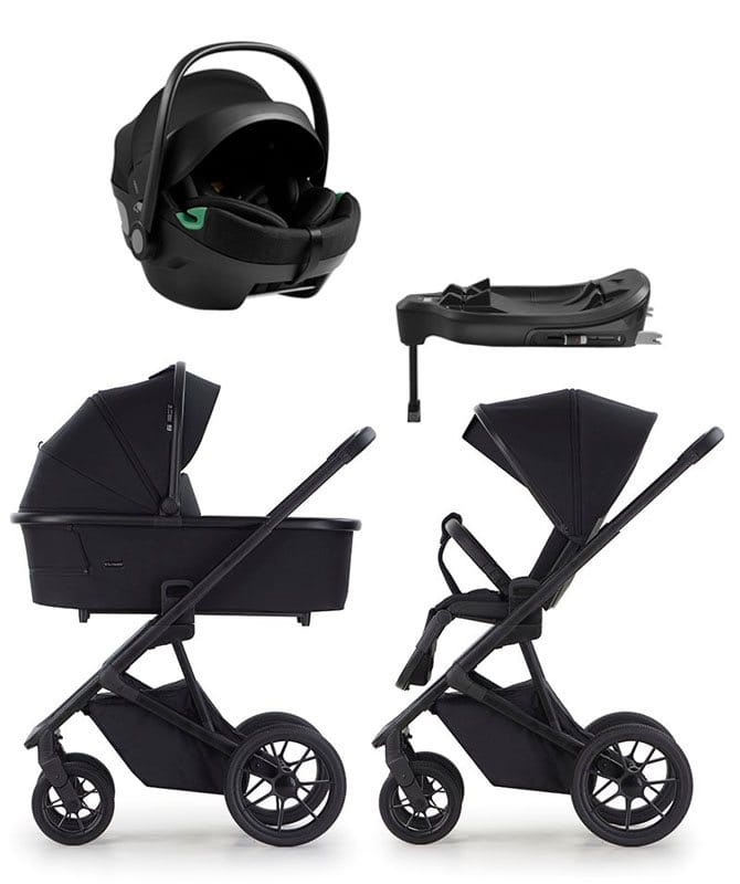 Crescent Prestige 2 Classic duovagn + Axkid GoKid babyskydd + isofixbas