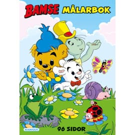 Egmont Kärnan Bamse Målarbok SE