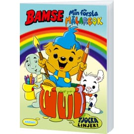 Egmont Kärnan Bamse Min Första Målarbok