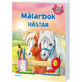 Egmont Kärnan Målarbok Hästar