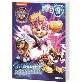 Egmont Kärnan Målarbok Paw Patrol Mighty Movie