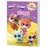 Egmont Kärnan Målarbok Superkitties