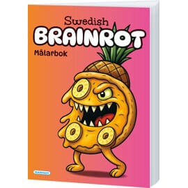 Egmont Kärnan Målarbok Swedish Brainrot