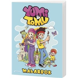 Egmont Kärnan Målarbok Yumi & Tomu