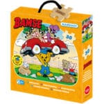 Egmont Kärnan Träpussel 30 bitar Bamse Skurkar
