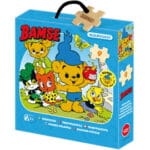 Egmont Kärnan Träpussel 9 Bitar När Bamse var liten