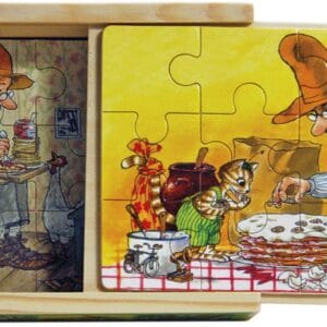 Findus 4x träpussel