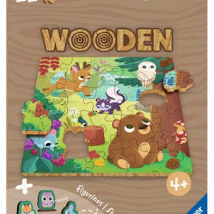 Forest Animals Träpussel 22 Bitar Ravensburger