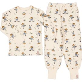 Geggamoja Pyjamas Pippi Långstrump Beige 122-128 cl