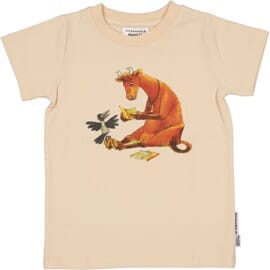 Geggamoja T-shirt Mamma Mu och Kråkan Beige 122-128 cl