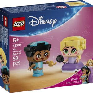 Jasmine och Rapunzel i miniformat LEGO Disney Princess (43303)