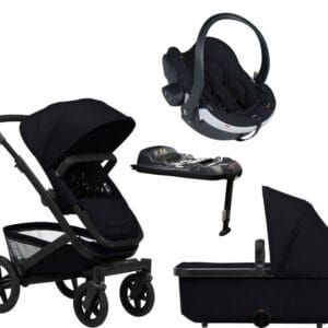 Joolz Geo5 duovagn + BeSafe Izi Go Modular X2 babyskydd + isofixbas