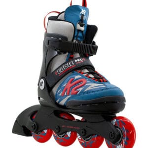 K2 Rullskridskor - Eddie Pro - Blå/Röd - Inlines