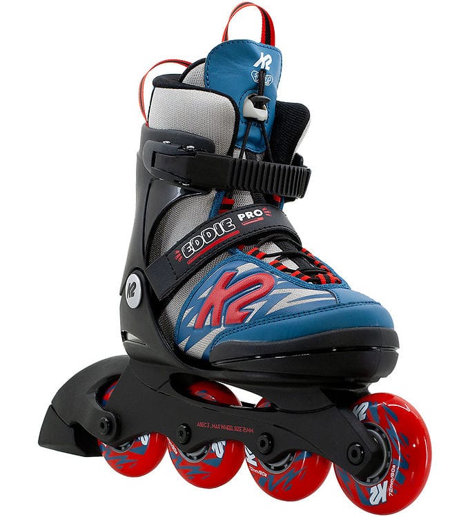 K2 Rullskridskor - Eddie Pro - Blå/Röd - Inlines