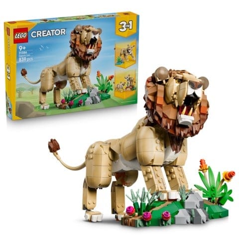 LEGO Creator 31386 Vilda djur: Majestätiskt lejon