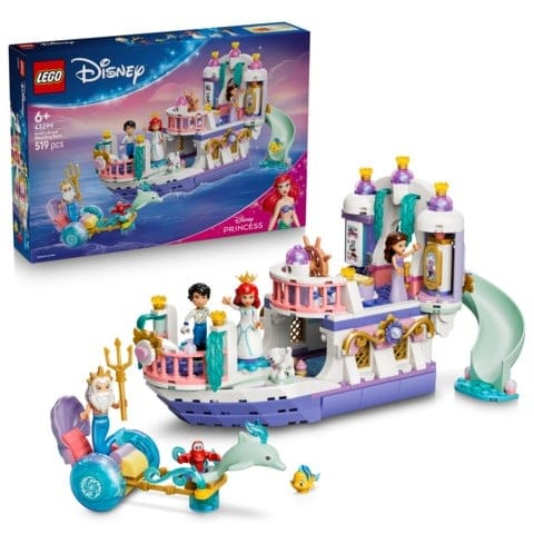 LEGO Disney Princess 43299 Ariels kungliga bröllopsbåt
