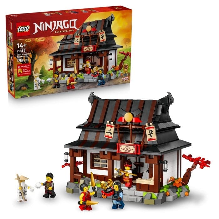 LEGO NINJAGO 71858 15-årsjubileum – De fyra vapnens smedja