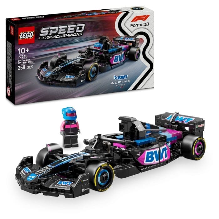 LEGO Speed Champions 77248 BWT Alpine F1 Team A524 racerbil