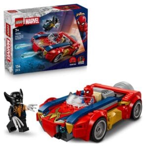 LEGO Super Heroes 76336 Spider-Mans bil mot venomifierad Wolverine