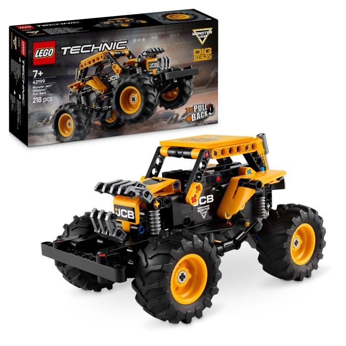 LEGO Technic 42199 Monster Jam DIGatron med pull-back
