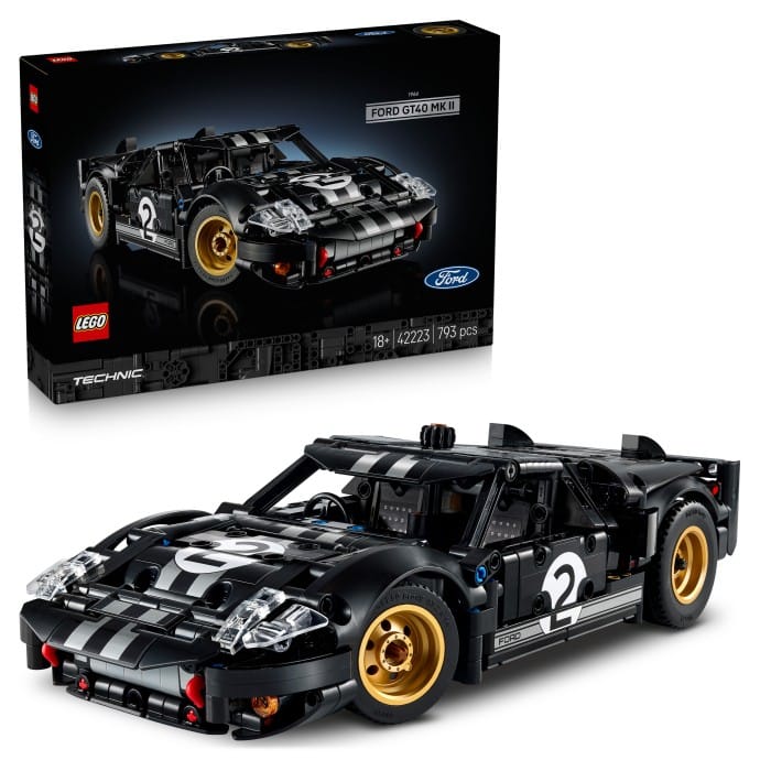 LEGO Technic 42223 1966 Ford GT40 MKII racerbil