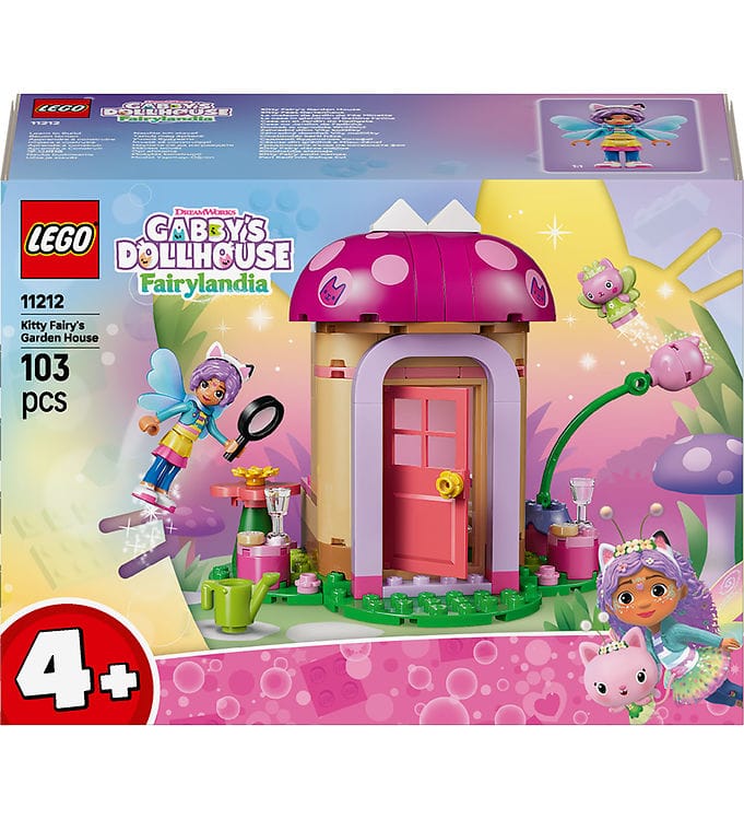 LEGOÂ® Gabbys Dockhus - Alfekats trädgårdshus 11212 - 103 Delar