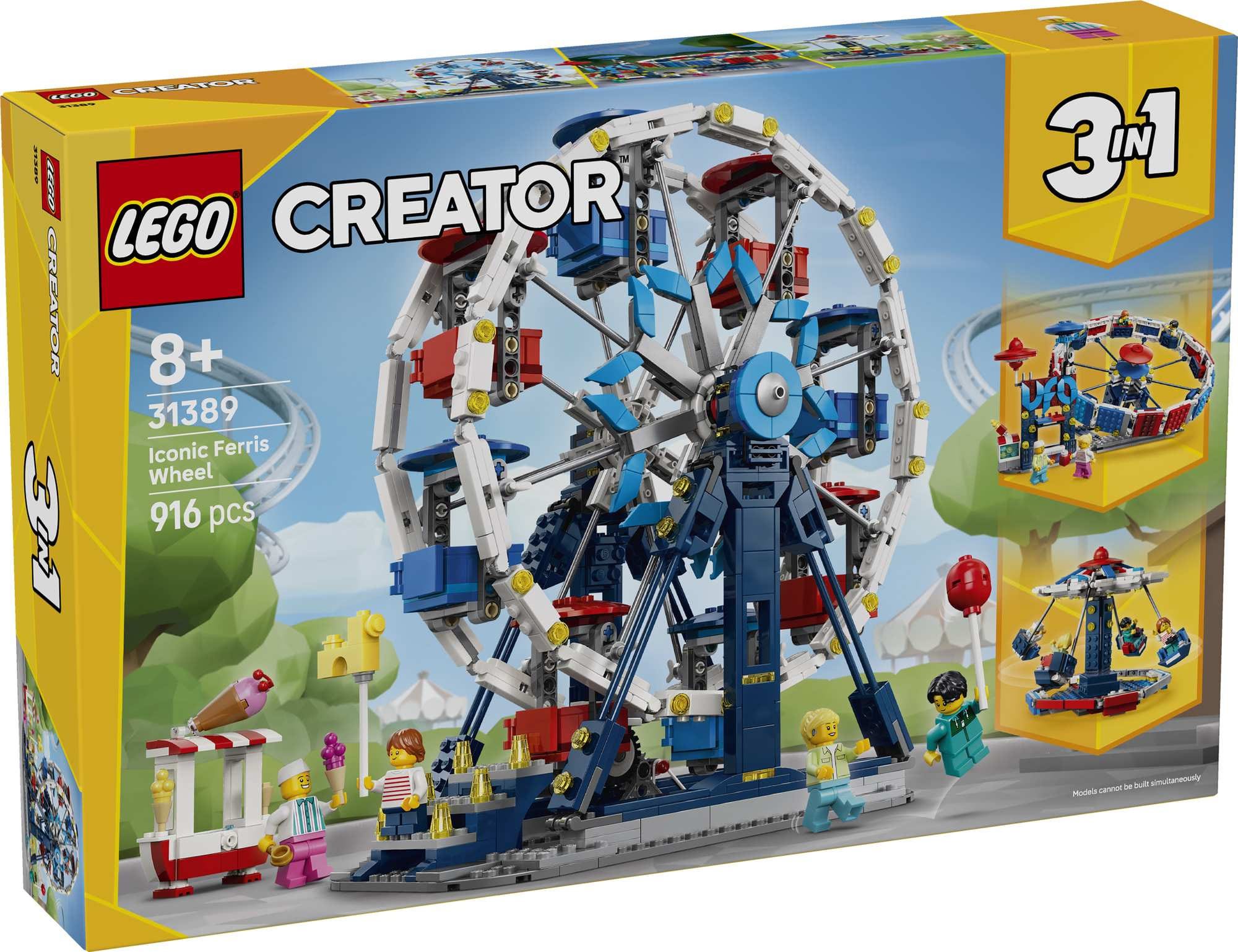 LEGO® Creator 3in1 Ikoniskt pariserhjul 31389 - LEGO - Leksaksaffären