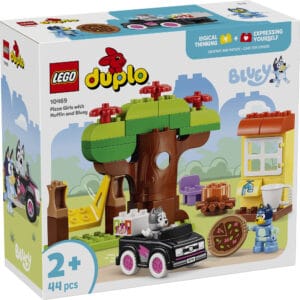 LEGO® DUPLO Bluey Pizzatjejer med Muffin och Bluey 10469 - LEGO - Leksaksaffären