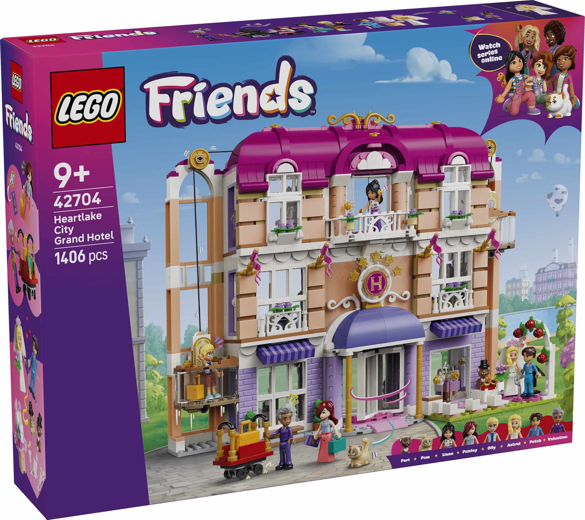 LEGO® Friends Heartlake Citys Grand hotell 42704 - LEGO - Leksaksaffären