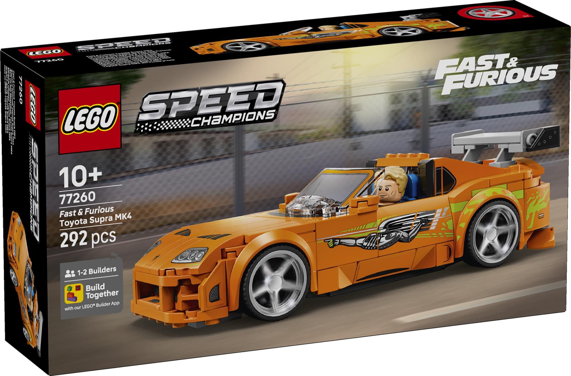 LEGO® Speed Champions The Fast and The Furious Toyota Supra MK4 77260 - LEGO - Leksaksaffären