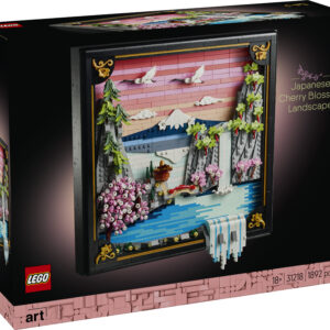 Landskap med japanska körsbärsblommor LEGO ART (31218)