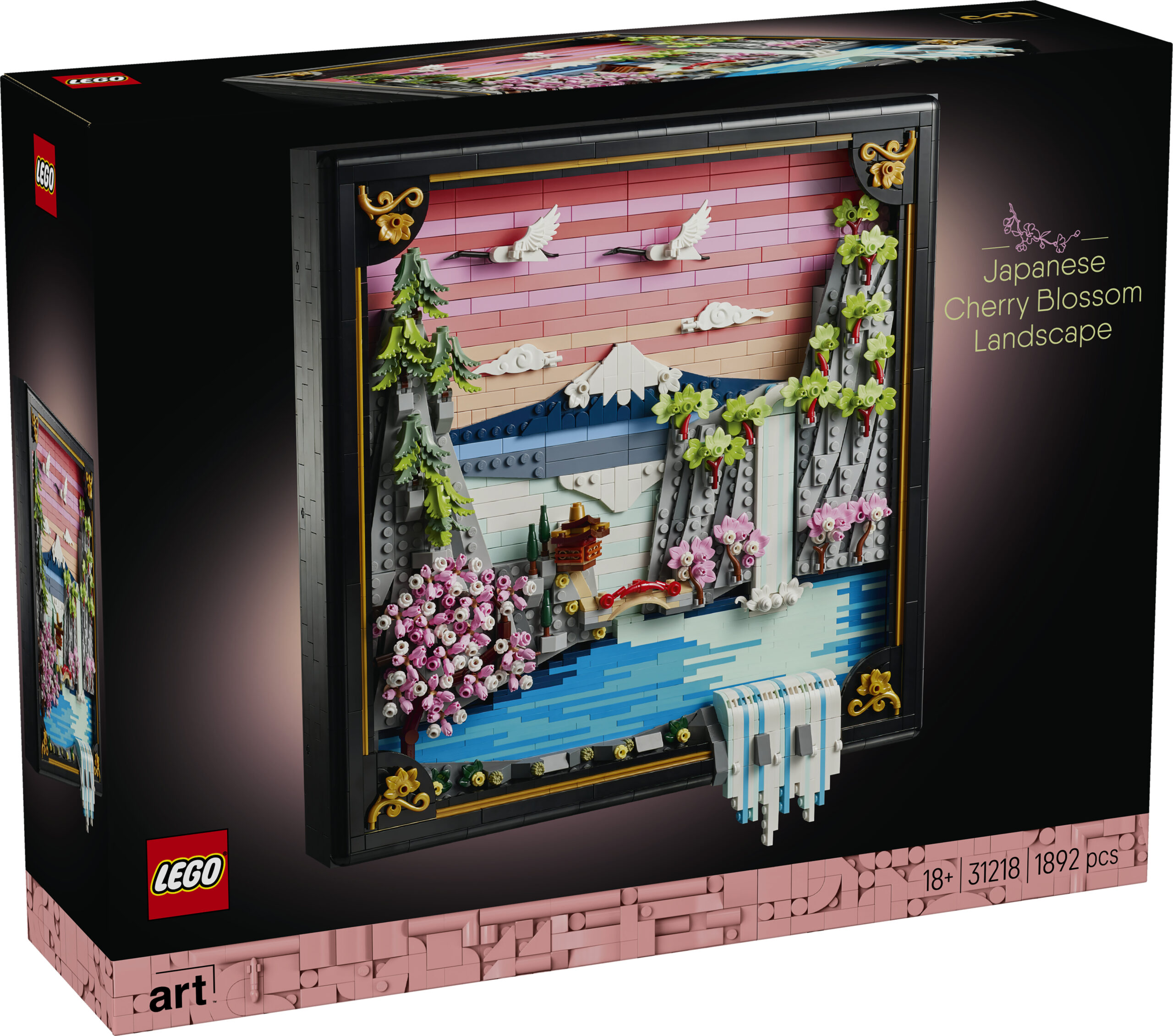 Landskap med japanska körsbärsblommor LEGO ART (31218)