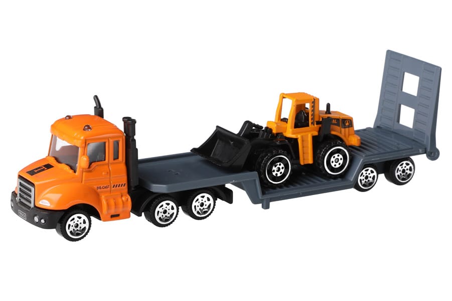 Lastbil med traktor - Transport 21 cm