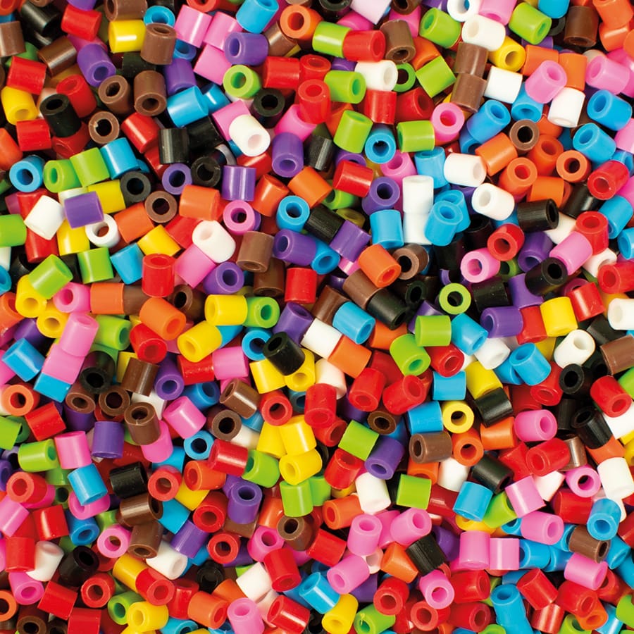 Pärlor till pärlplattor Standard färgmix 20.000-p Playbox