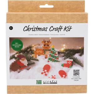 Pärlset Pärlplattor Julmotiv Nabbi Bio Beads