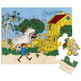 Pippi Långstrump Pippi Träpussel 20 Bitar