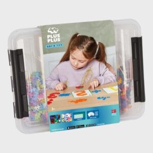 Plus-Plus ABC & 123 Förvaringslåda 2000 Bitar