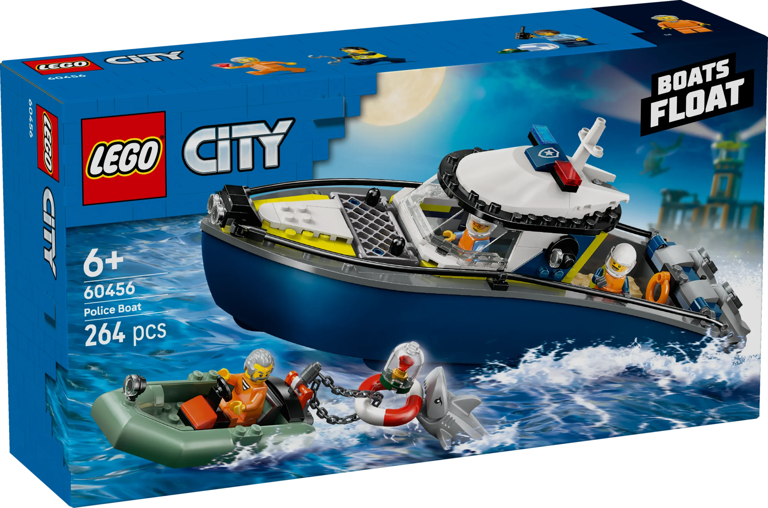 Polisens båtjakt LEGO® City (60456)