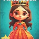 Prinsessor Målarbok för Barn 4-8 År