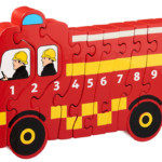 Pussel Brandbil 1-10