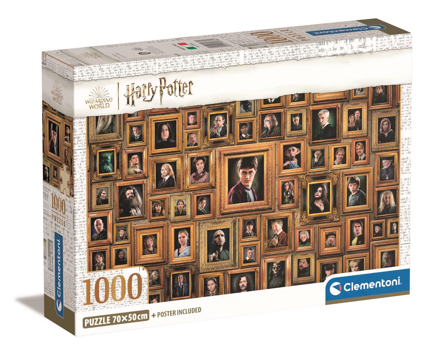 Pussel Harry Potter 1000 bitar, Clementoni