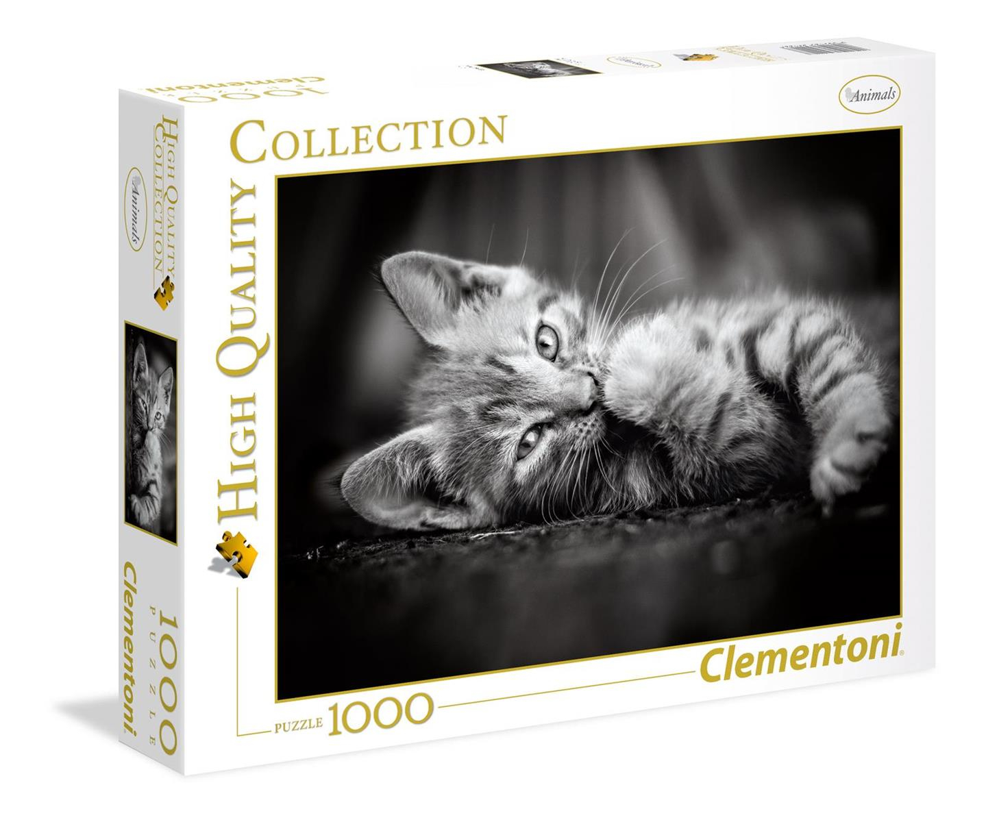 Pussel Kitty 1000 bitar, Clementoni