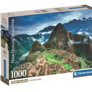 Pussel Machu Picchu 1000 bitar, Clementoni