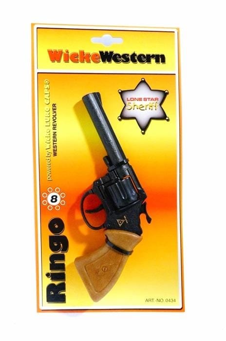 Ringo Revolver Knallpulver 8-skott - wicke - Leksaksaffären