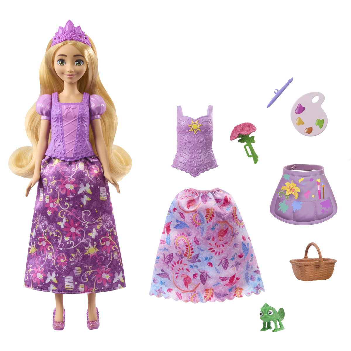Storytelling Rapunzel Docka med Tillbehör Disney Princess